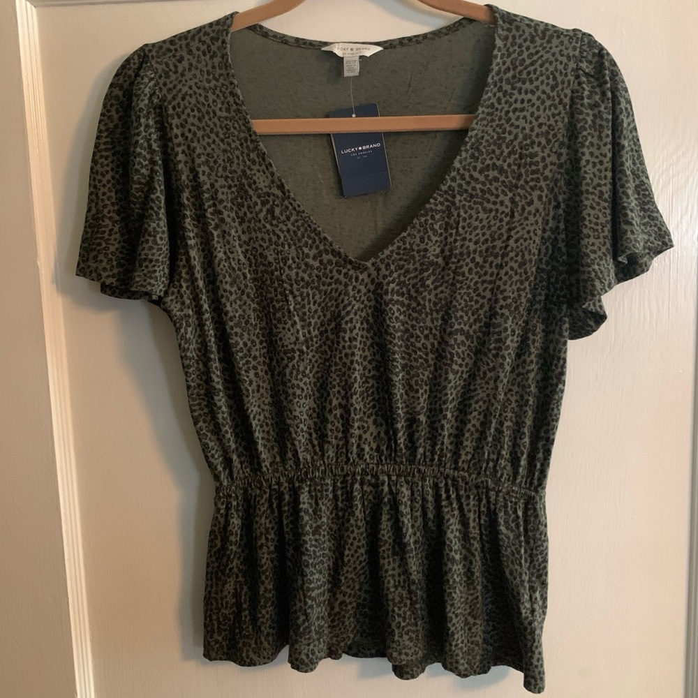 NWT Women’s Lucky Brand Blouse Top Size XS